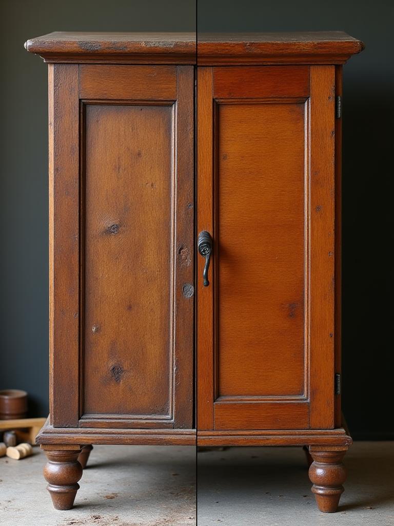 Antique Furniture Restoration Before and After