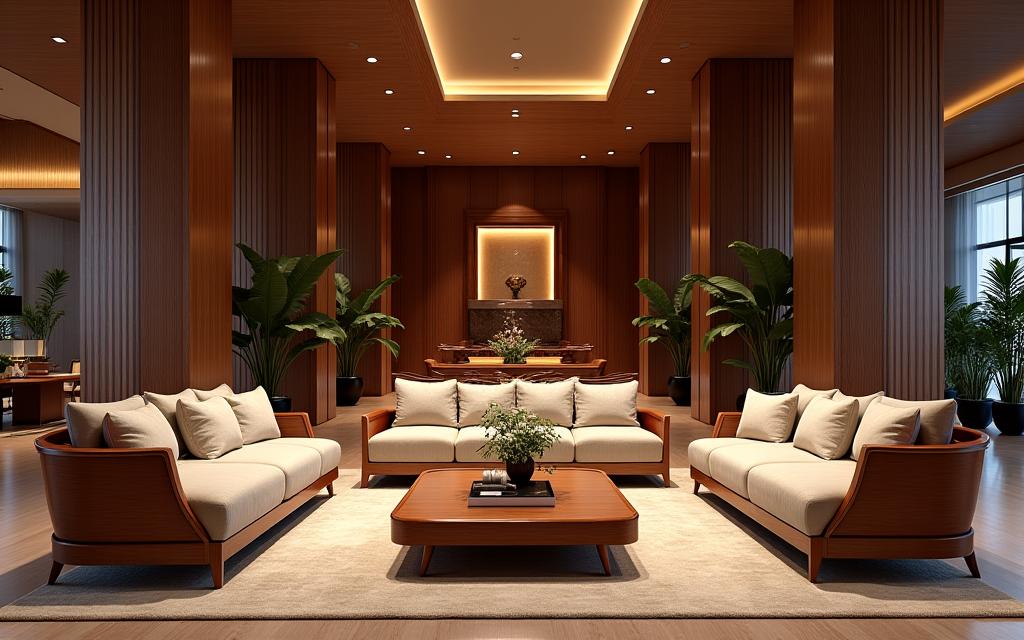 Hotel Lobby Custom Furniture
